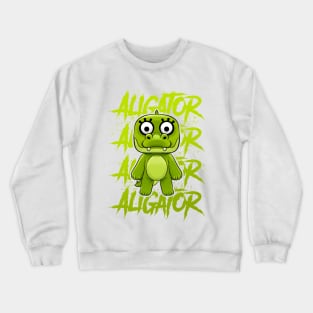 Cute alligator Crewneck Sweatshirt